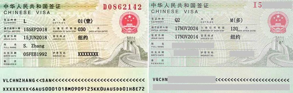 travel visas