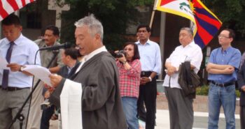 Tibet rally in Washington, DC